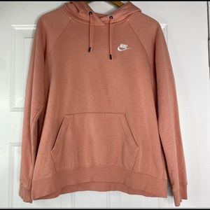 Nike Pink Hoodie Pullover Sweatshirt